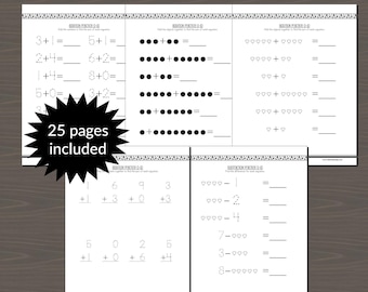 Práctica de suma y resta: Cuaderno de ejercicios de matemáticas (formato PDF)