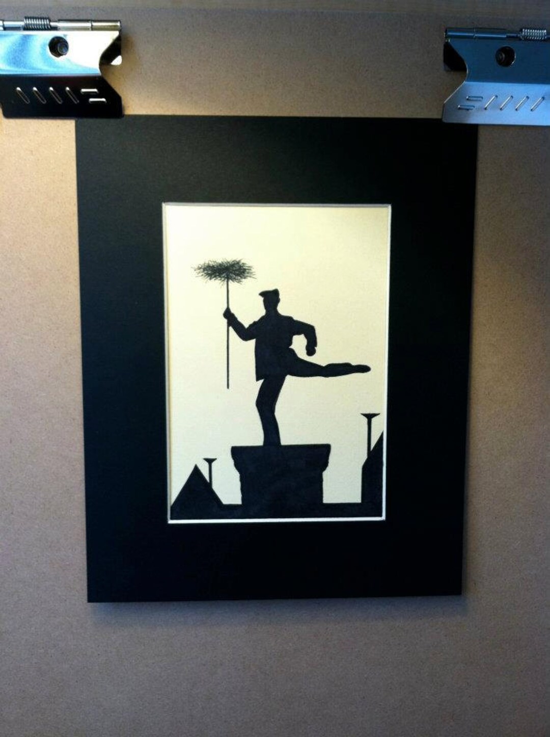 Disney Mary Poppins Chimney Sweep Silhouette - Etsy