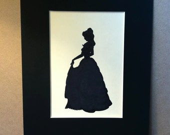 Disney Belle Silhouette