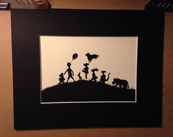 Disney Winnie the Pooh and Friends Silhouette