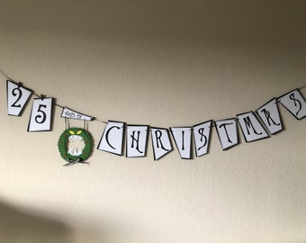 Banner ispirato a Nightmare Before Christmas