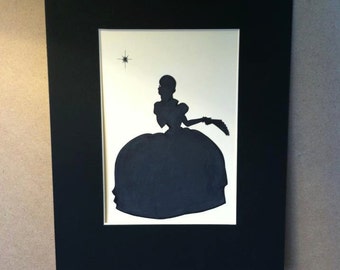 Disney Princess e la rana Charlotte Silhouette