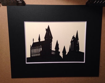 Castello di Hogwarts Silhouette