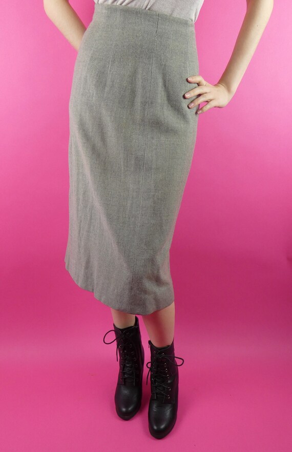 extra long pencil skirt
