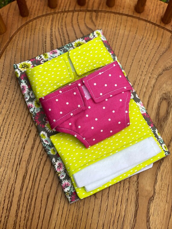 Baby Doll Diaper Set Doll Diaper Set Doll Accessories Ready Etsy
