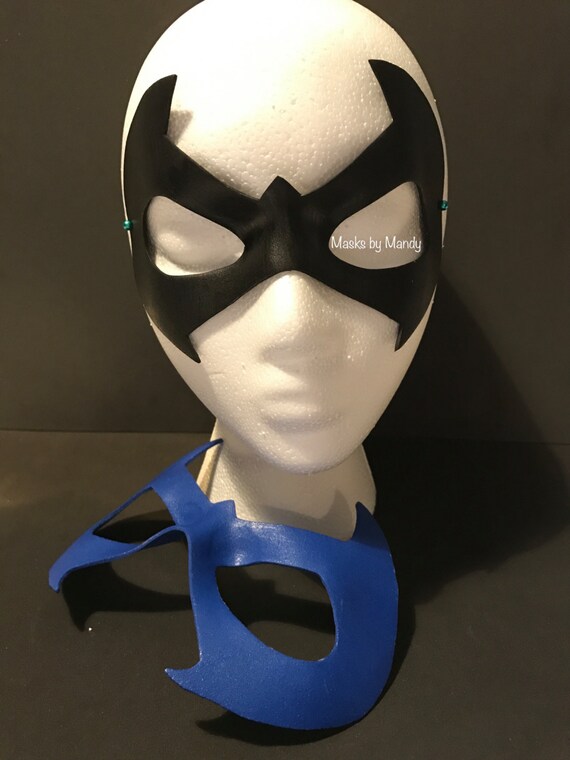 Nightwing Mask Inspired Superhero Mask Etsy