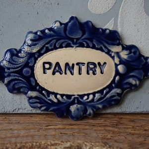 PANTRY Sign / Home decor / Door sign / Vintage decor / Door Plaque