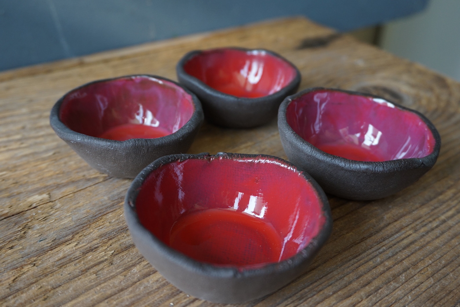 Set of 4 Bowls / Dip Bowls / Spice Bowls / Sauce Bowls / Salt Etsy