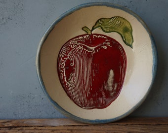 Ceramic Apple Bowl
