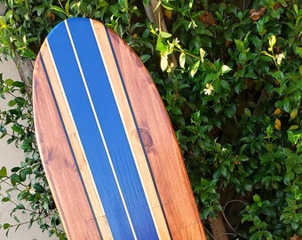 Surfboard Wall Art | Coastal Tiki Decor