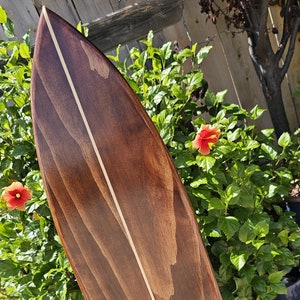 Surfboard Wall Art Decor | Hawaiian Tropical decoration | Beach Surf board | Pick Colors 4-163