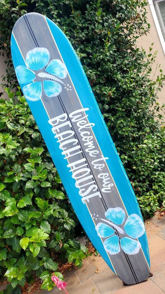 Classic 103C SURFBOARD Wall Art Hawaiian Surf Beach Decor Etsy