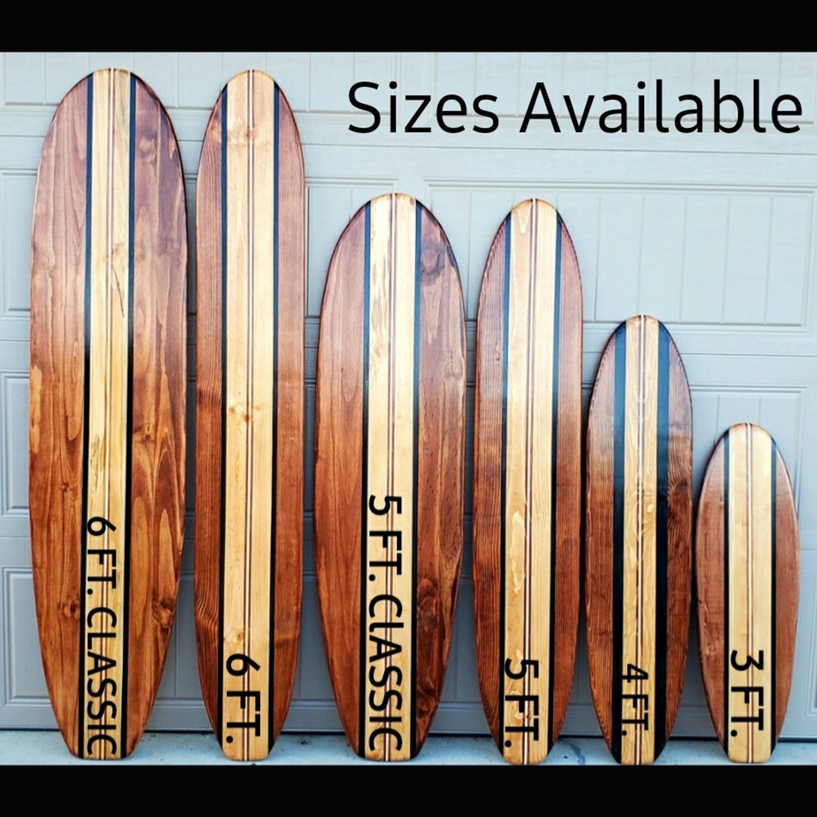 Classic 14C SURFBOARD WALL ART Hawaiian Surf Beach Hibiscus Etsy
