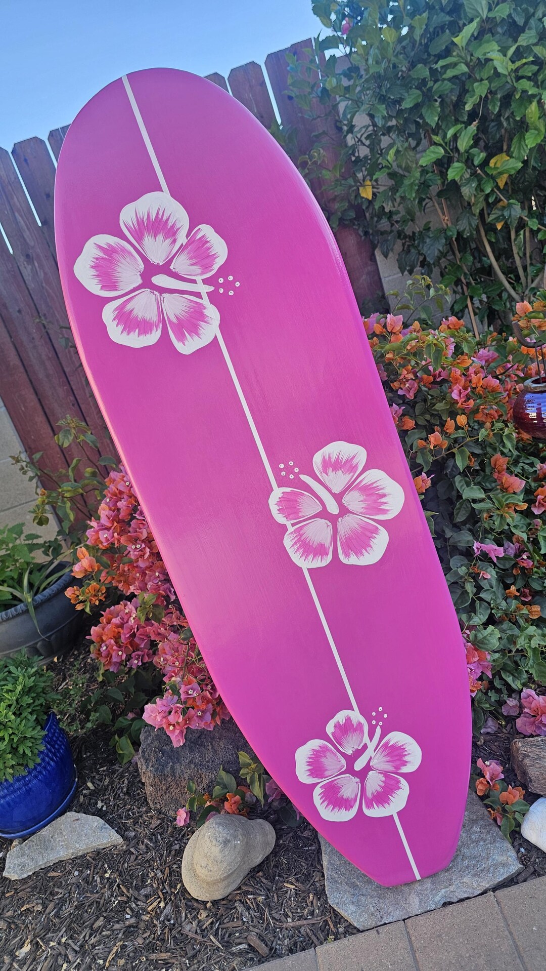 Surfboard Wall Art | Hawaiian Beach Decor | Nursery Surf Board - Etsy