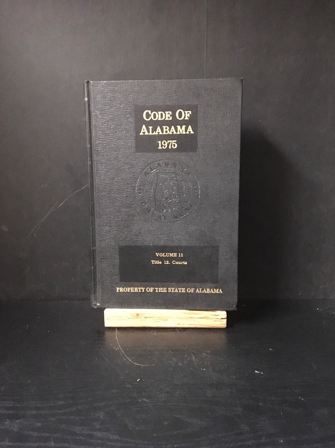 Code Of Alabama 1975 Volume 11 Title 12 Courts Law Book Etsy