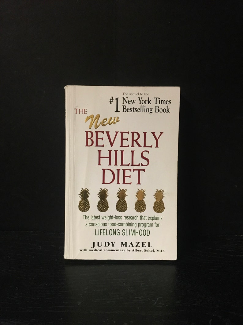 The New Beverly Hills Diet By Judy Mazel Etsy