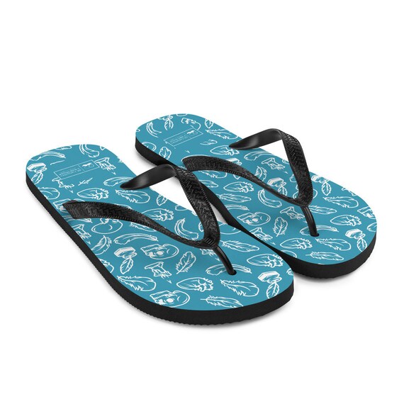 goth flip flops