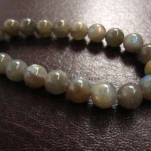 gemstone bracelet,labradorite bracelet,stone bracelet,elastic bracelet image 4