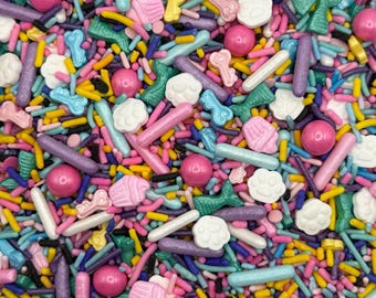 The Cat House Sprinkle Mix: Candy Shapes for Baking, Dessert Decorations