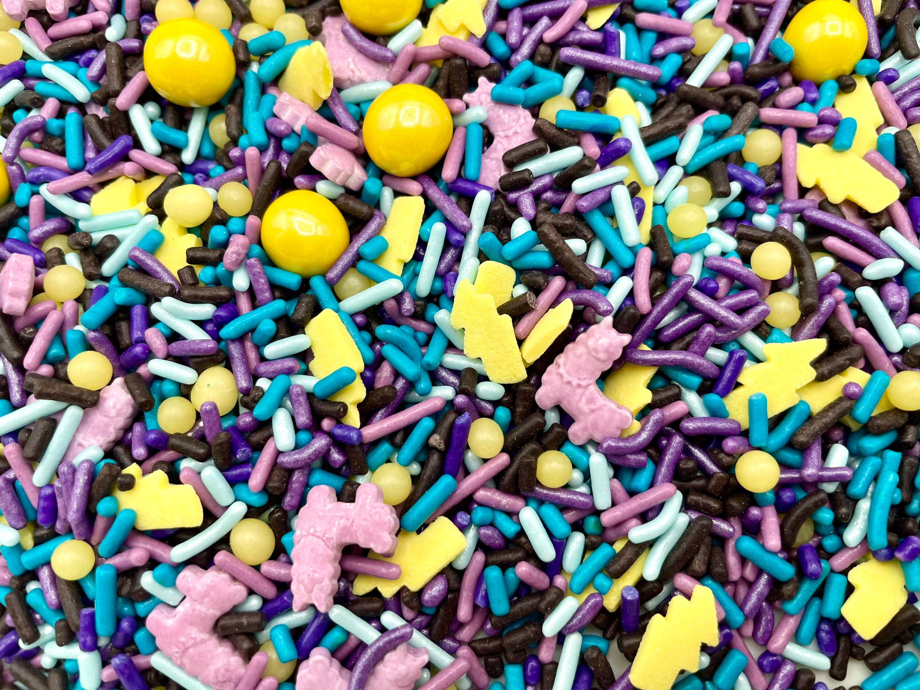 Llama Party - Edible Sprinkles for cupcakes, cookies, cakes, cake pop…