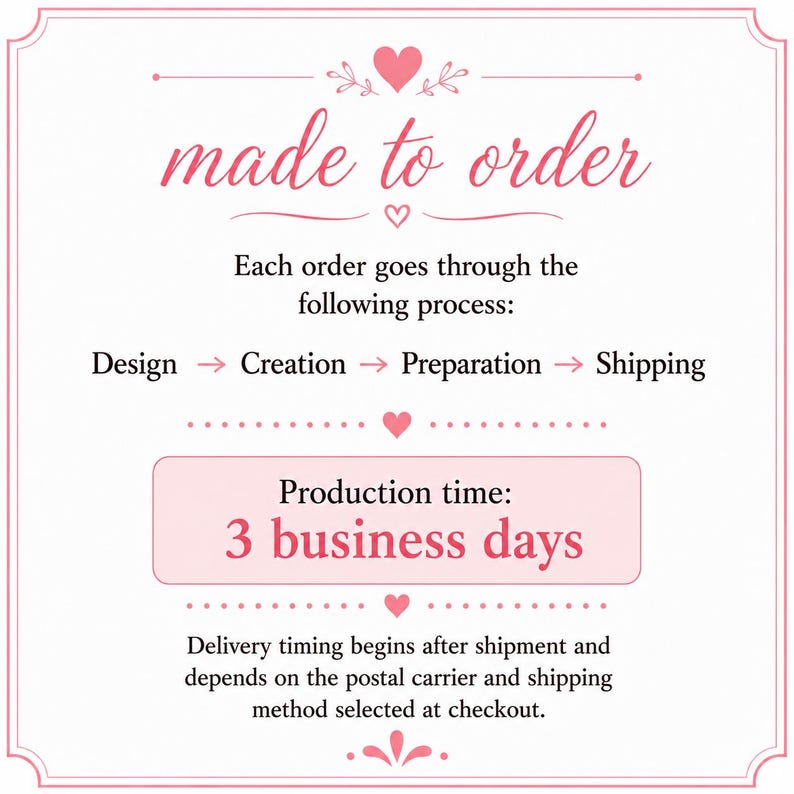 a pink and white flyer for a fashion store