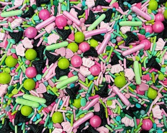 Good Bad Witch Candy Sprinkle Mix - Cake, Cupcake, Cookie Decoration