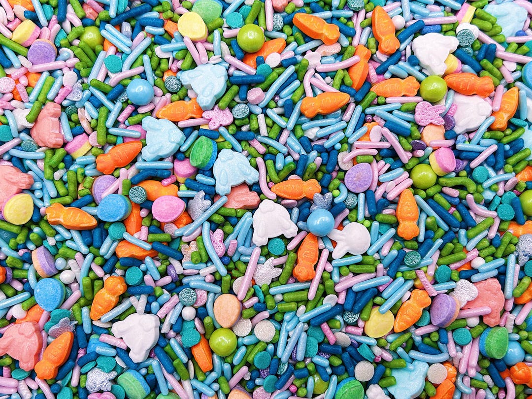 Bunny Hop - Candy Easter Sprinkles for Cakes, Cupcakes, Cookies ...