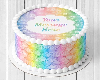 Ariel Cake Topper Etsy