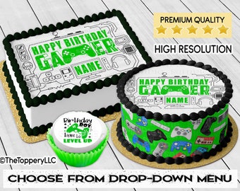 Video Game Cake Etsy