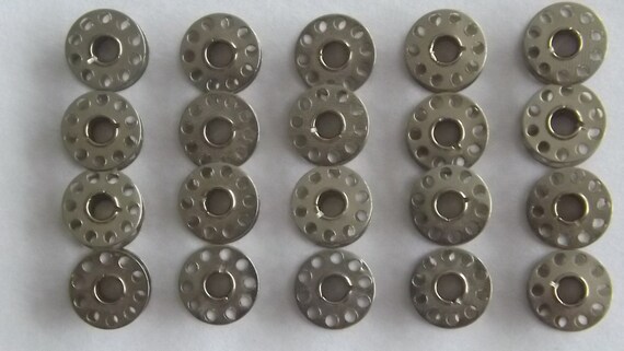 100 ct Singer Sewing Machine Class 66 Metal Bobbins Fit 401,403,404,500,503