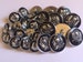 5 10 15 20 SKULL SILVER BLACK 16mm 22mm Wide Shank Quality Buttons Dresses Tops Coats Babies Blazers Shirt Sewing Craft 