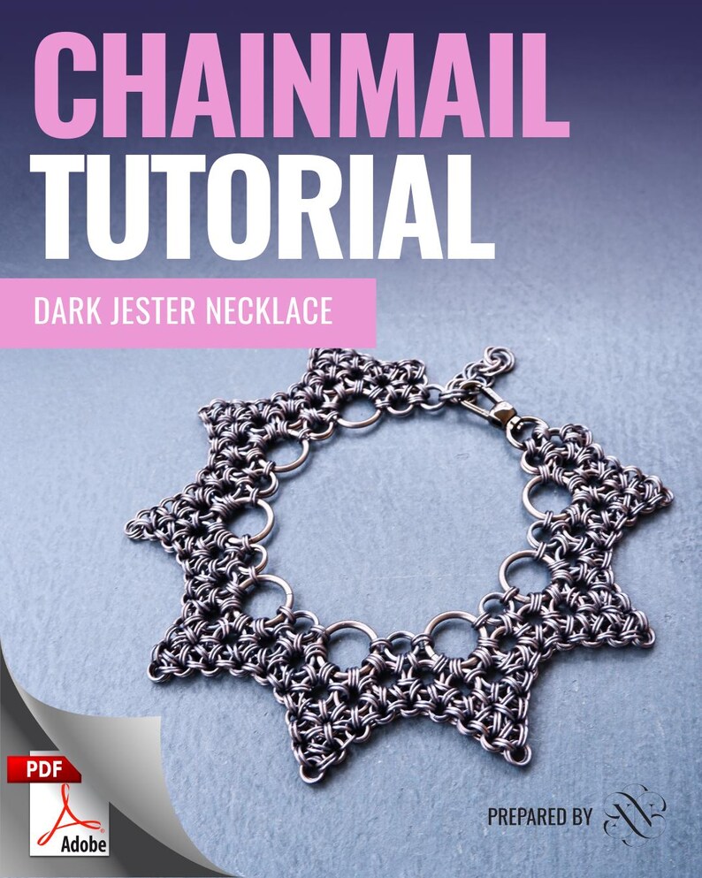 Chainmail Patterns - Jewelry Making Tutorial BUNDLE (5 PDF Guides) - Etsy