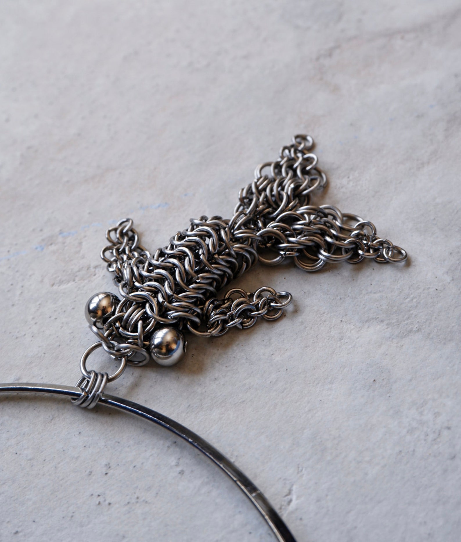 Chainmail Goldfish Pendant Necklace - Animal Series II - Etsy