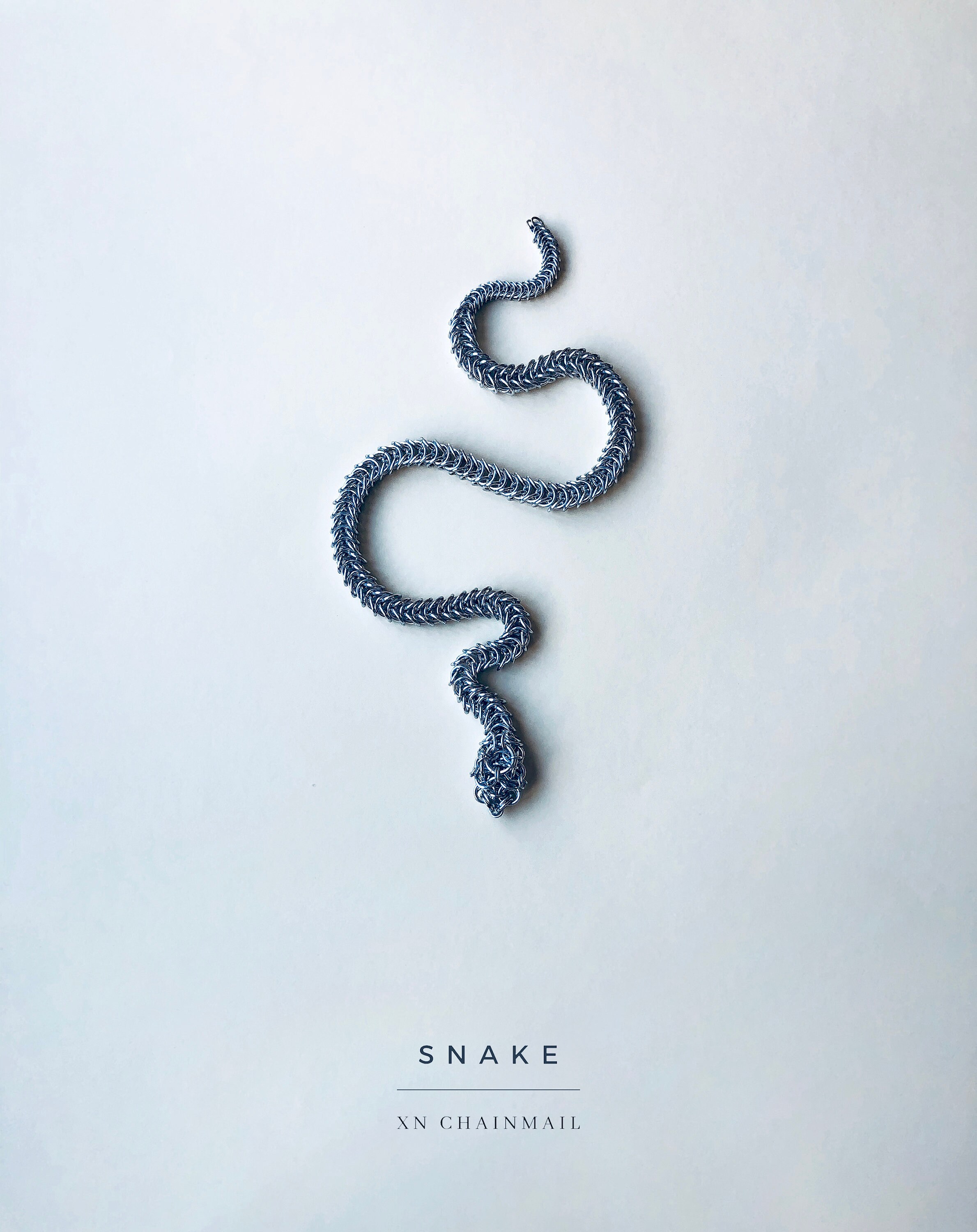 Chainmail Snake | Etsy Canada