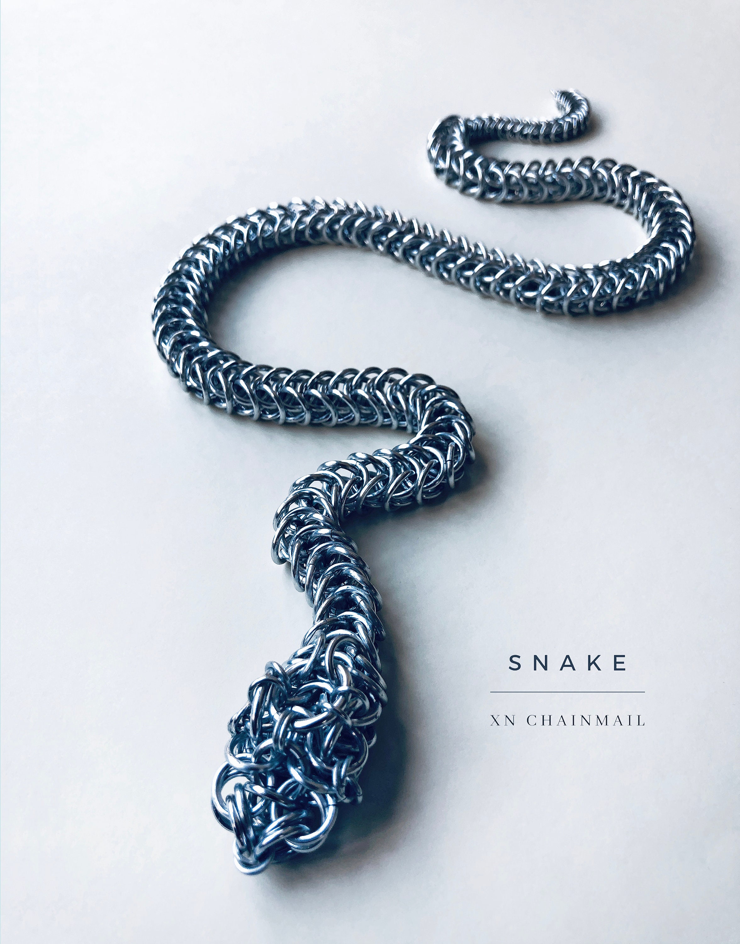 Chainmail Snake - Etsy Singapore