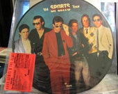 Huey Lewis and The News 84 Sports Tour Mint Unopened Vintage Music LP Picture Disc
