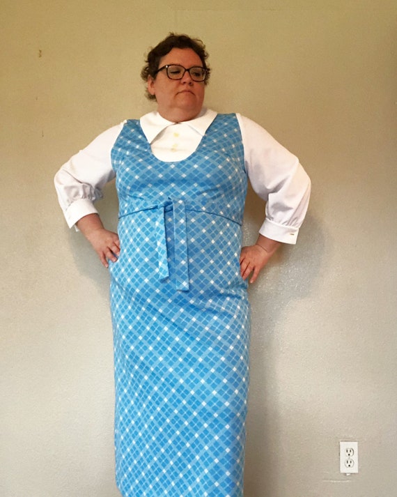 plus size prairie dress