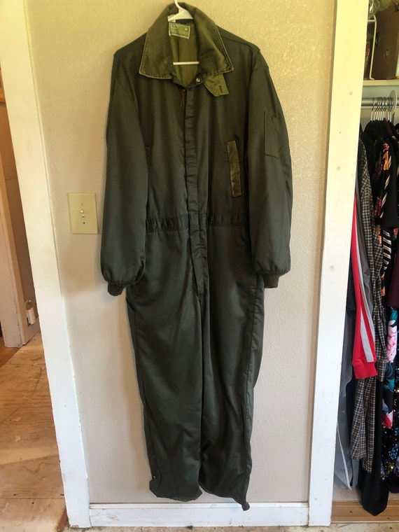 vintage boilersuit vintage L XL green jumpsuit JC 