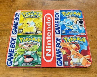 Pokemon, Game Boy, Nintendo, Mouse Pad 9.4''x7.8''x0.12'