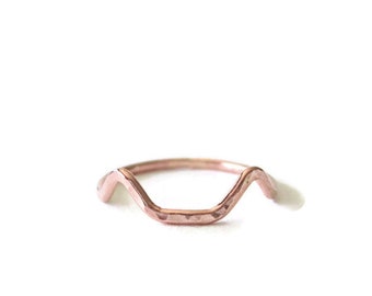 Rose Gold Cat Ring - cat lover gift, cat, gold filled ring, cat jewelry, gold ring, stacking rings, cat memorial, luckeeluv, cat ears