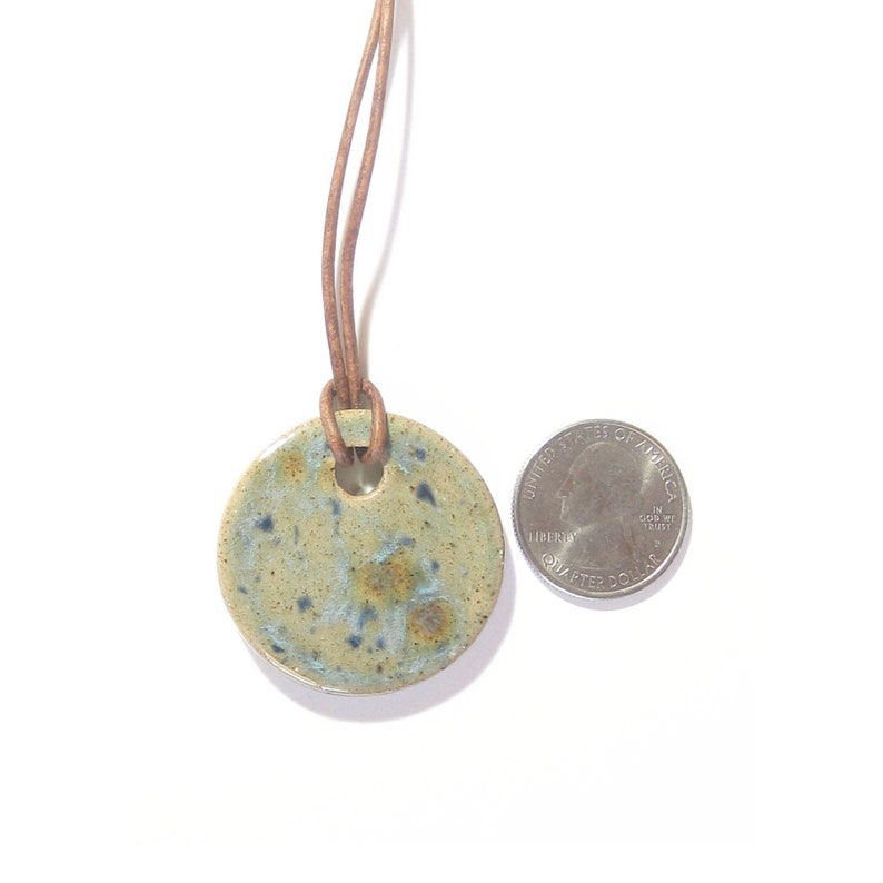 Ceramic Pendant Akan Tribe Symbol Stoneware African Symbol Red Sankofa Bird Large Artisan Pendant Necklace Adinkra Necklace