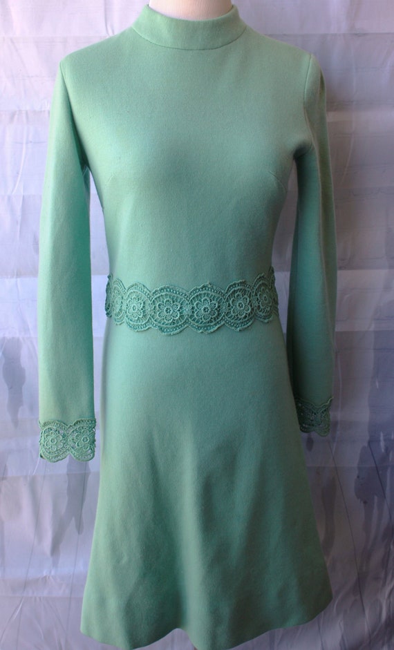 60's Vintage Mod Dress from Bleeker Street Mint G… - image 1