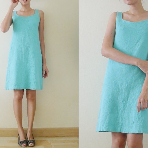 A Line Summer Dress Etsy