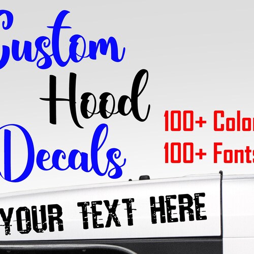 Custom Hood Decals for Jeep SUV Decals SUV Hood Decal Body Etsy