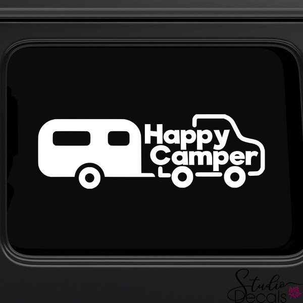 Camping Cup Decal Etsy