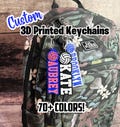 Custom 3D Printed Keychain - Volleyball Keychain - Volleyball Team Gifts - Team Keychain - Sports Gifts - Custom Keychain Bag Tag VOLLEYBALL product logo
