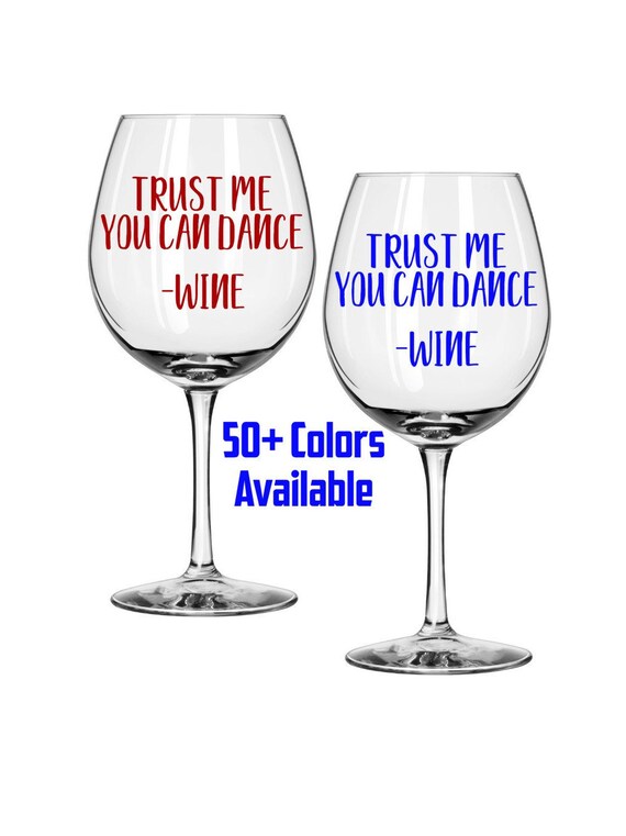 Funny Wine Decals Labels for Wine Glasses Wine Glass Champagne Etsy