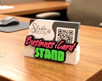 Porte-cartes de visite personnalisé imprimé en 3D - Porte-cartes de visite - Porte-cartes de visite personnalisé