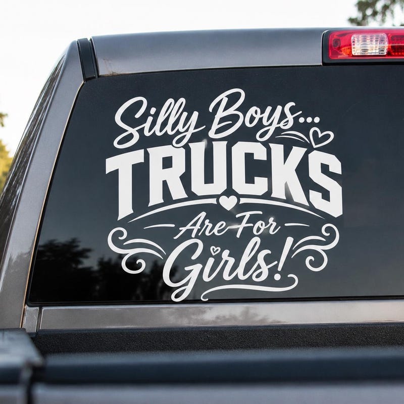 Truck Stickers Girl - Etsy