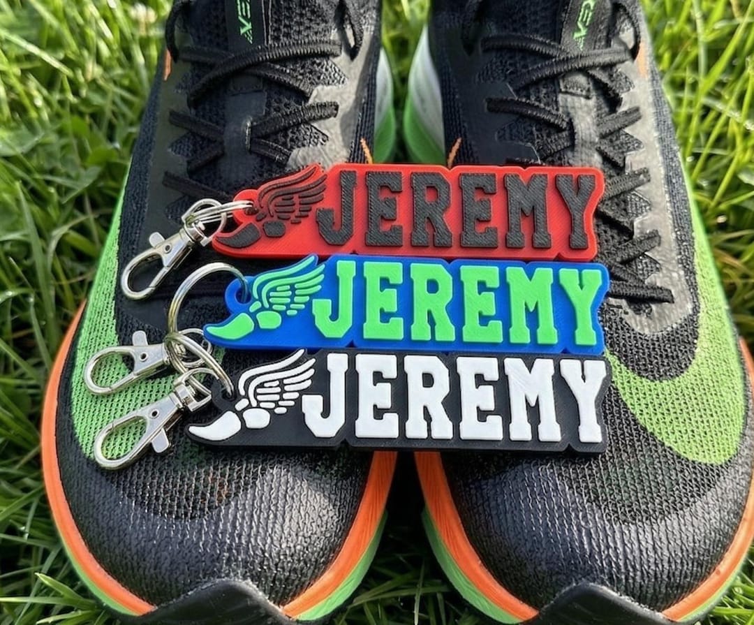 Track Keychains Custom 3D Printed Keychain - Track Team Keychain - Track Team Gifts ...